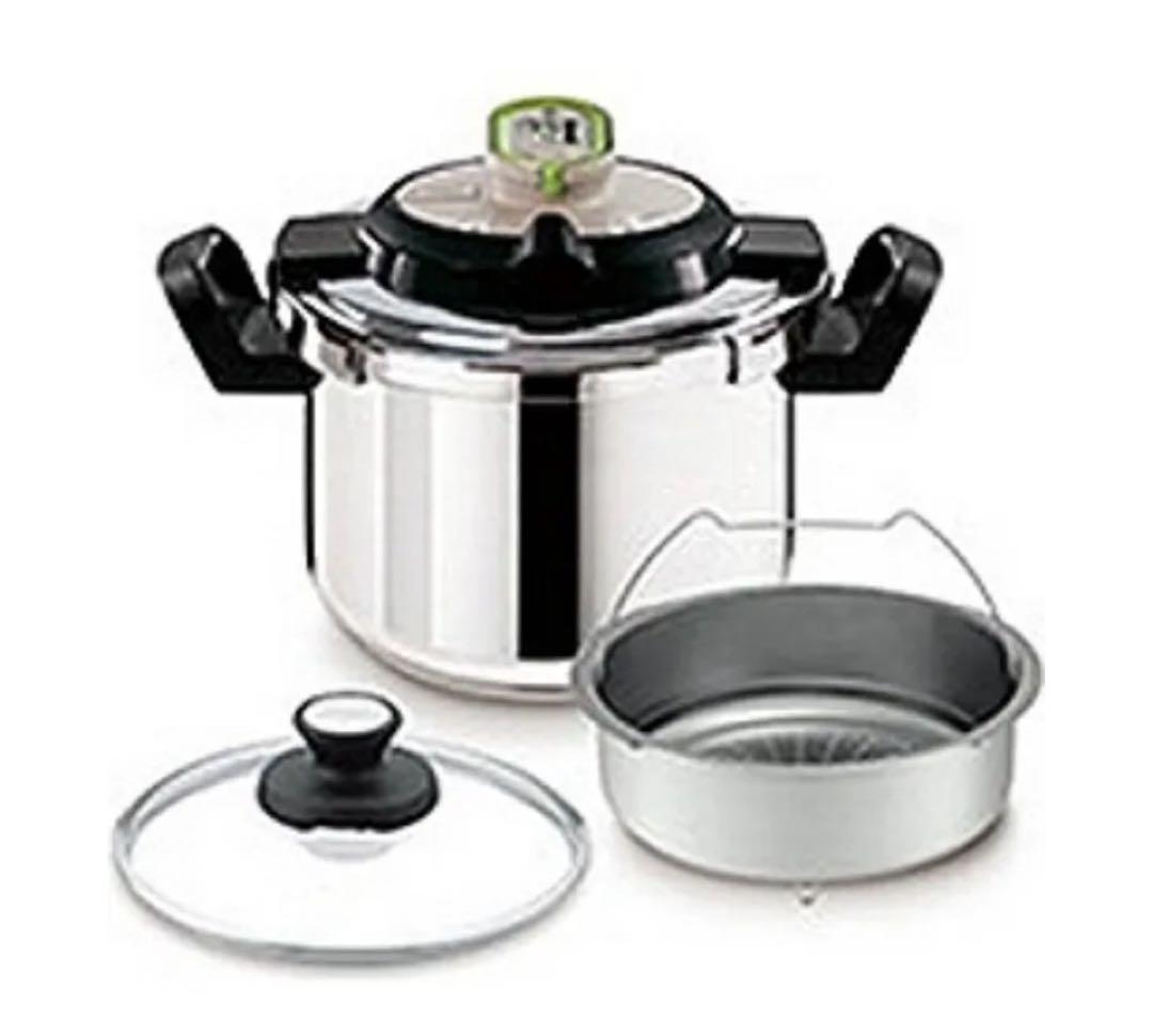 T-fal ティファール　ステンレス圧力鍋 「アクティクック シンプリー」6L