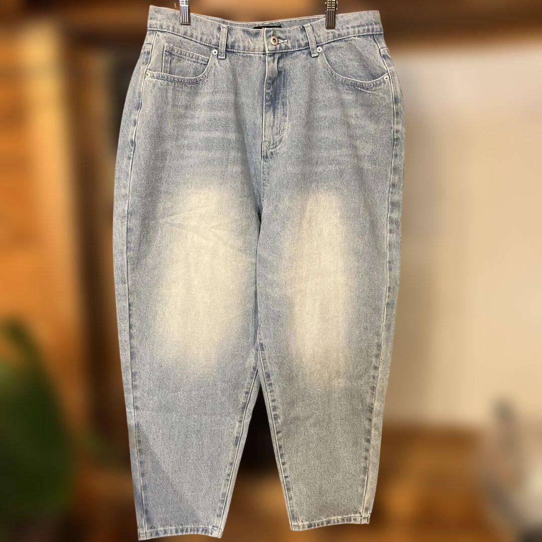 パンツ CAMBIO Denim Balloon Silhouette Pants