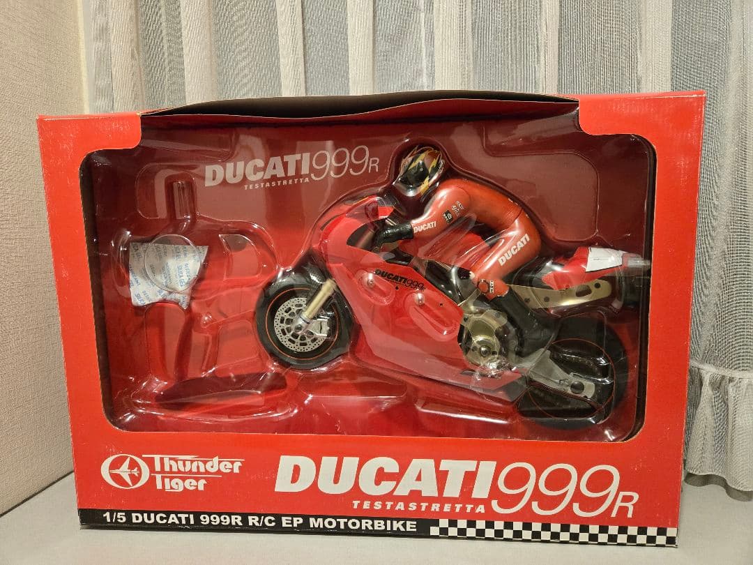 サンダータイガー Ducati 999R ラジコンバイク 1/5 電動オートバイ