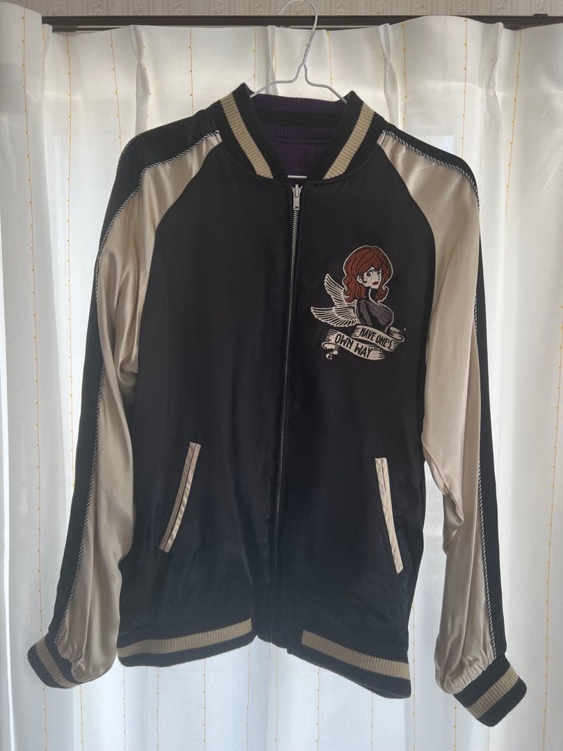 最終価格　早い者勝ち　ルパン三世　スカジャン　リバーシブル　XLサイズ