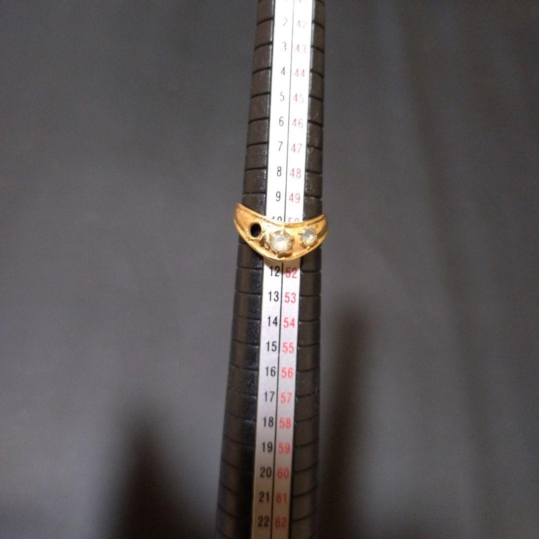 T*M様 K18V字デザインリング