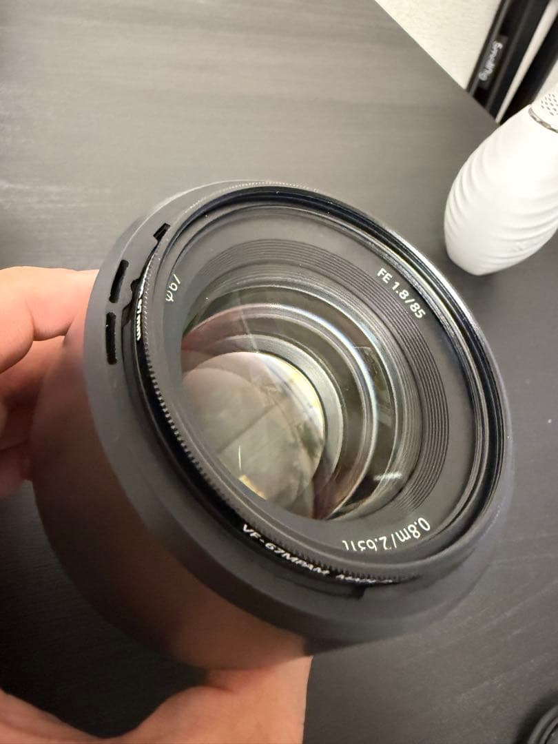 SONY FE 85mm F1.8 美品 Eマウント レンズフィルター付き