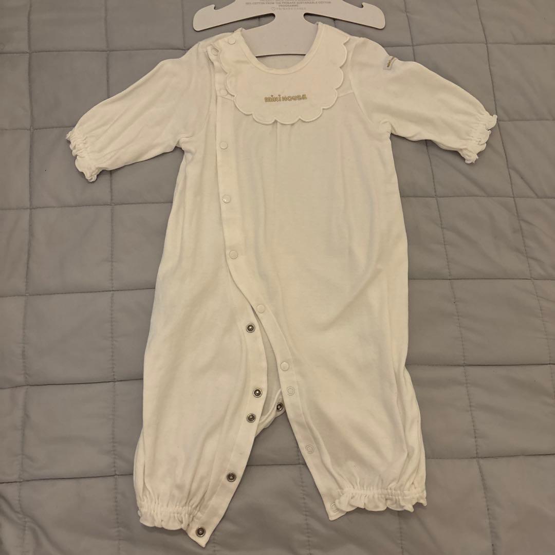 ミキハウス ベビー 【ゴールドレーベル】海島綿2ウェイオール