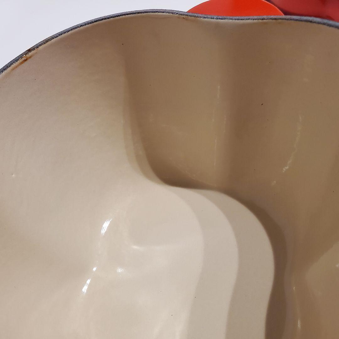 ルクルーゼ ベルペッパー ピーマン パプリカ レッド 両手鍋 新品