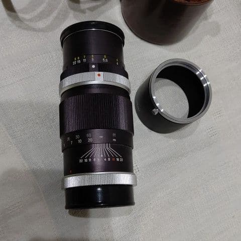 ミノルタ　カメラ レンズ　革ケース付②
