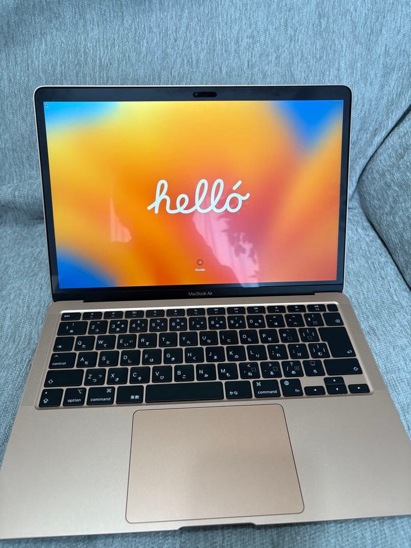 MacBook Air 13.3インチM1 ゴールド16GB