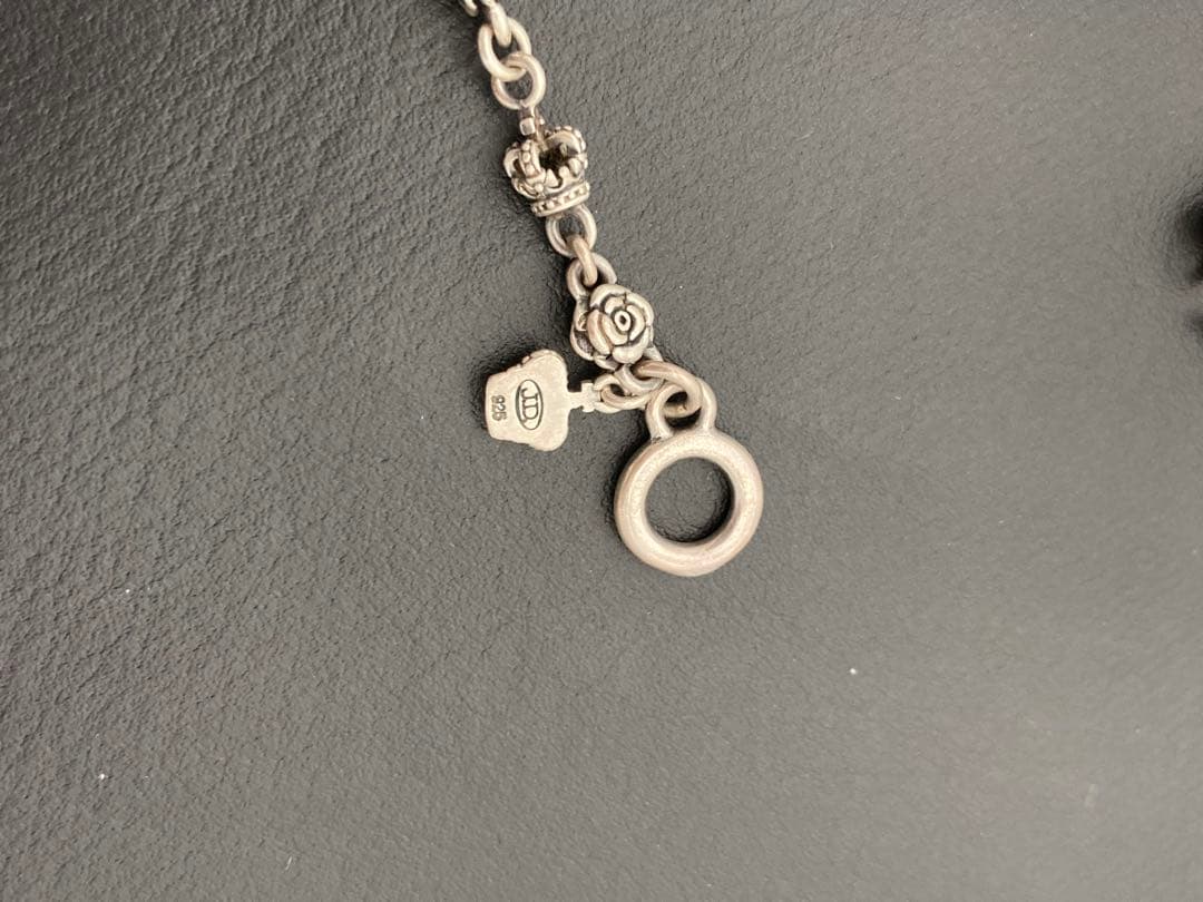 Justin Davis ローズ ネックレス クラウン 40cm