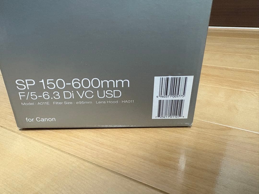 TAMRON SP 150-600/5-6.3 キヤノン Di VC USD