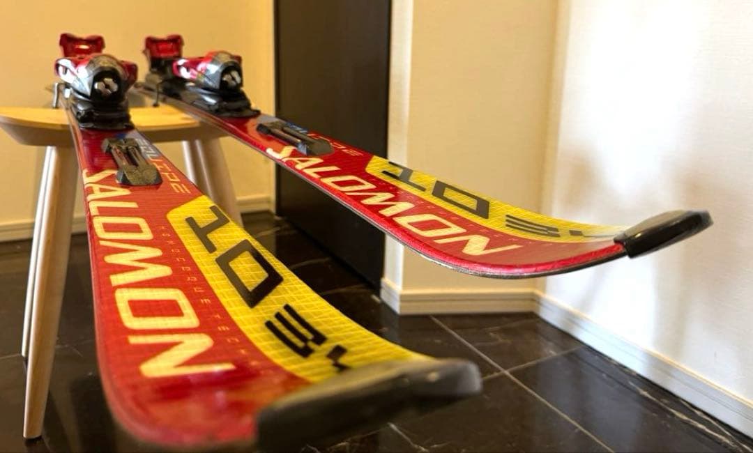 SALOMON EQUIPE 10 3V 155cm レッド/イエロー