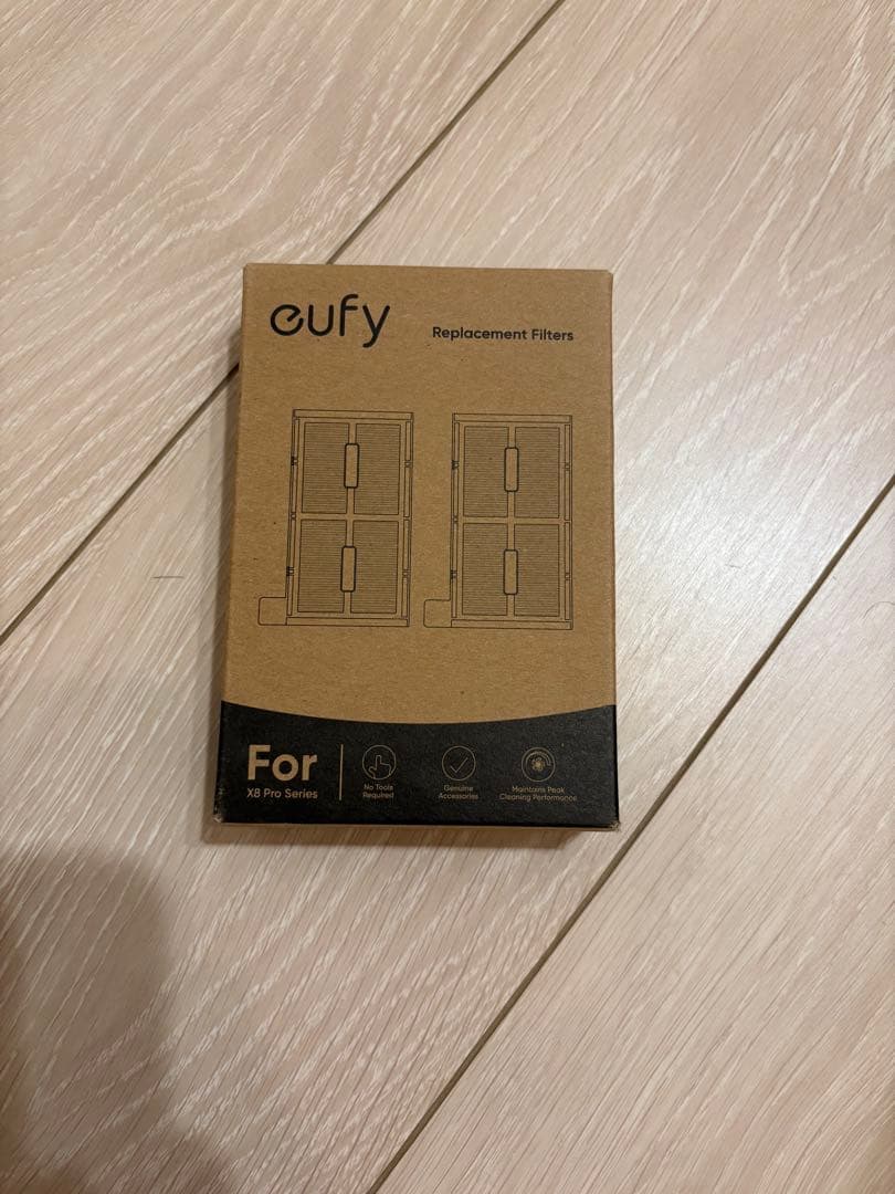 【ほぼ新品•交換用フィルター付き】Eufy X8 Proゴミ収集ステーション付き