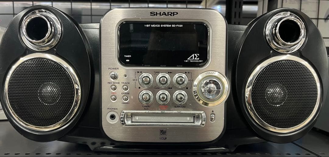 SHARP CD・MD・ラジオコンポ　SD−FX20