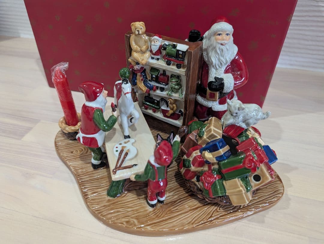 Villeroy & Boch　ビレロイボッホ クリスマス 陶器　置物　箱付き