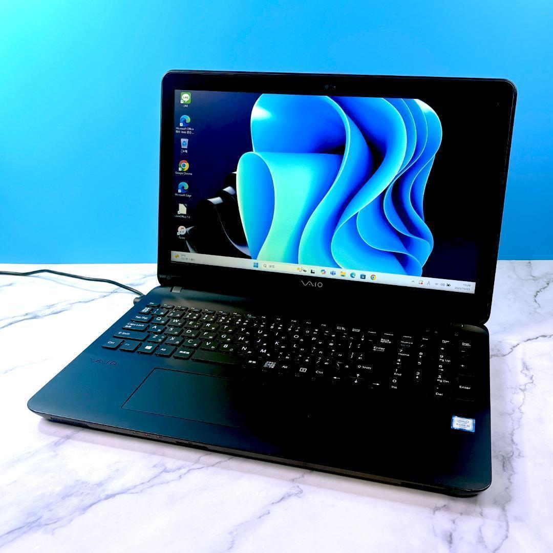 バイオ☆Corei5・8GB・SSD・カメラ・DVDマルチ・ノートパソコン