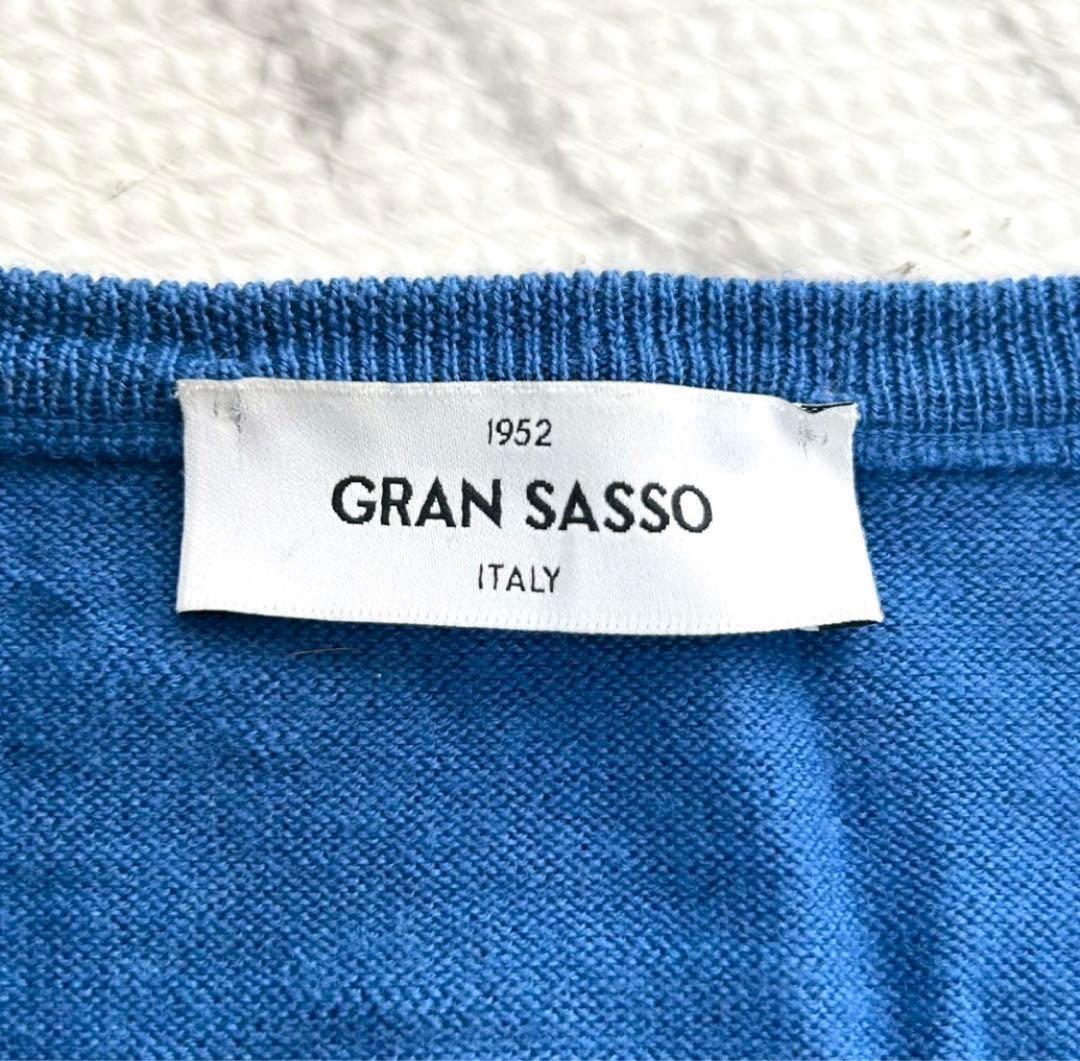極美品/クリーニング済 ✨GRAN SASSO グランサッソ ニット 48