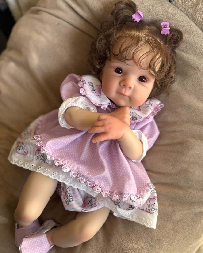 ★新品★リボーンドール キュン顔ベビーちゃん♥47cm