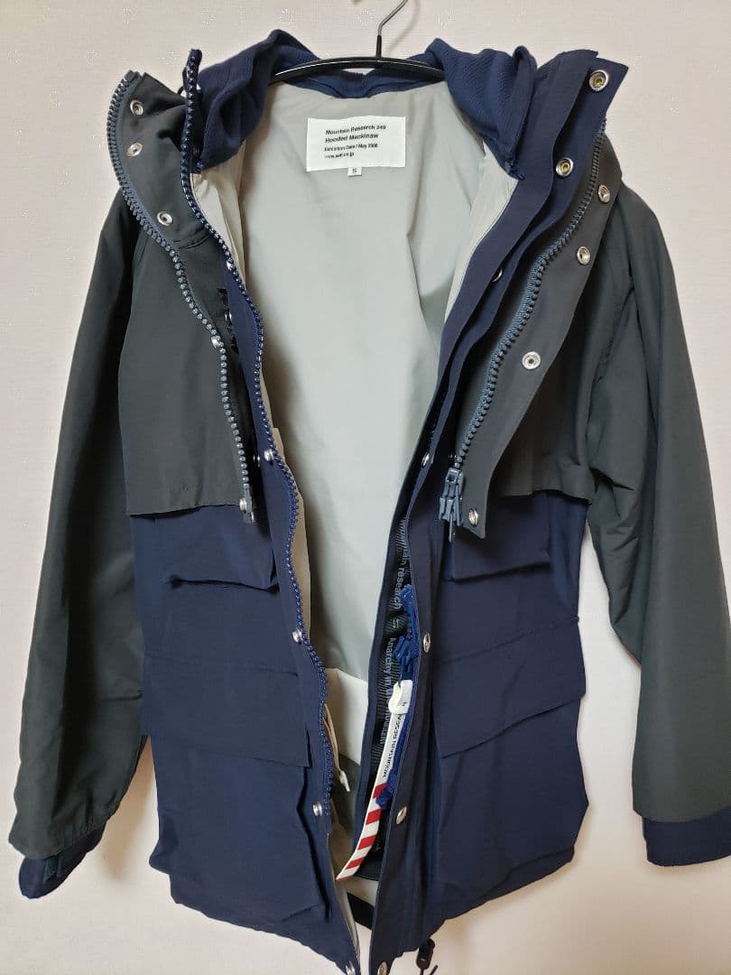 マウンテンリサーチ フーデッドマッキーノ ジェネラルリサーチ 未使用品 フーディ