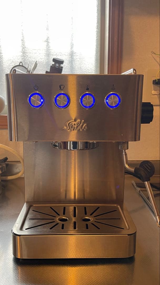 Solis バリスタグラングストー SK1014 エスプレッソマシン 動作確認済