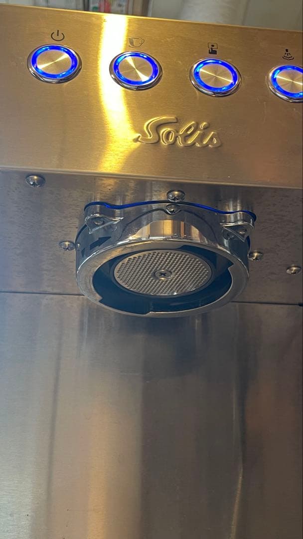 Solis バリスタグラングストー SK1014 エスプレッソマシン 動作確認済