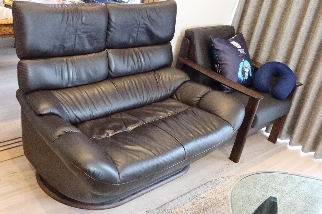 karimoku ソファ chitano オークタウン W13100 1人 美品