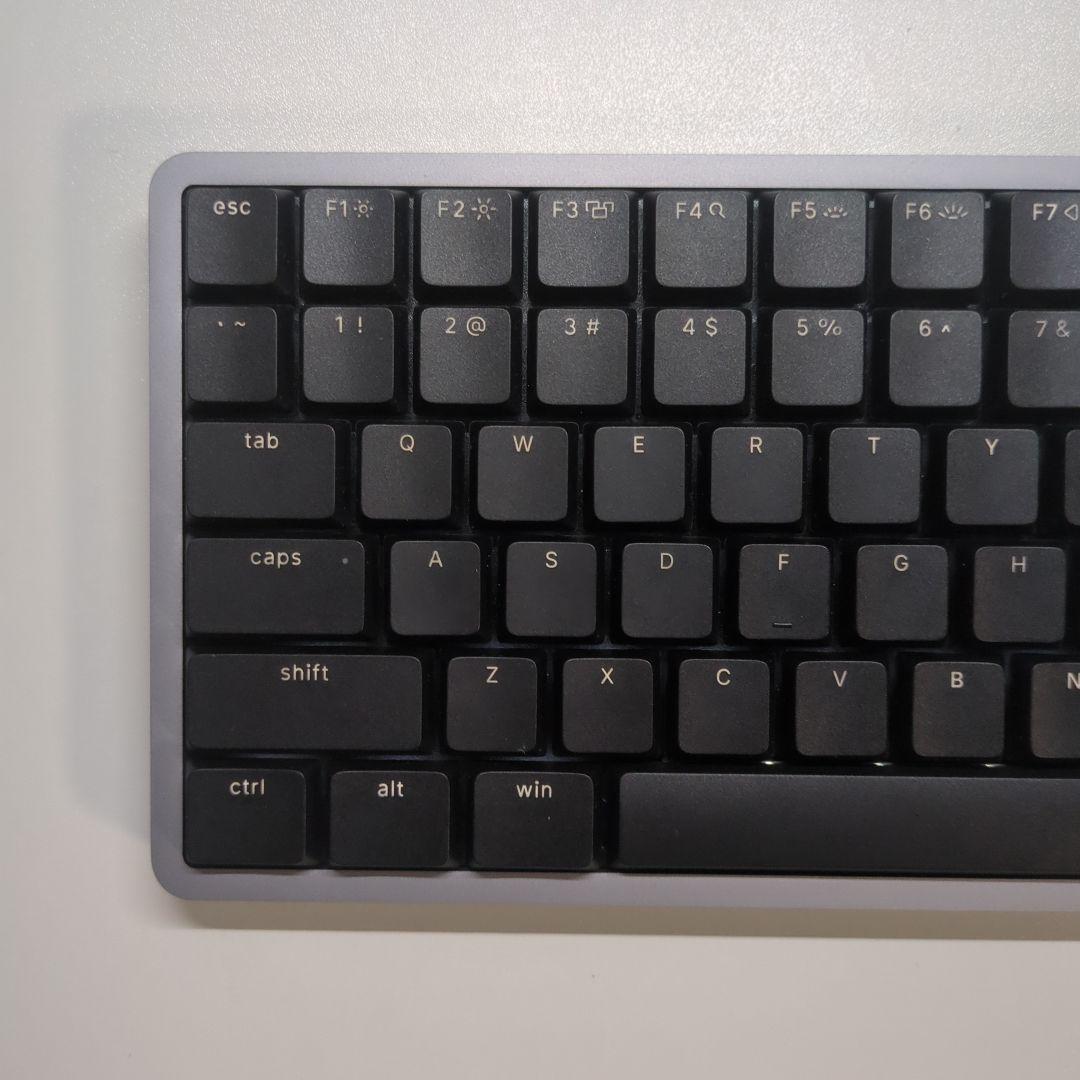 lofree flow2　キーボード　ロープロファイル　スペースグレー　84キー