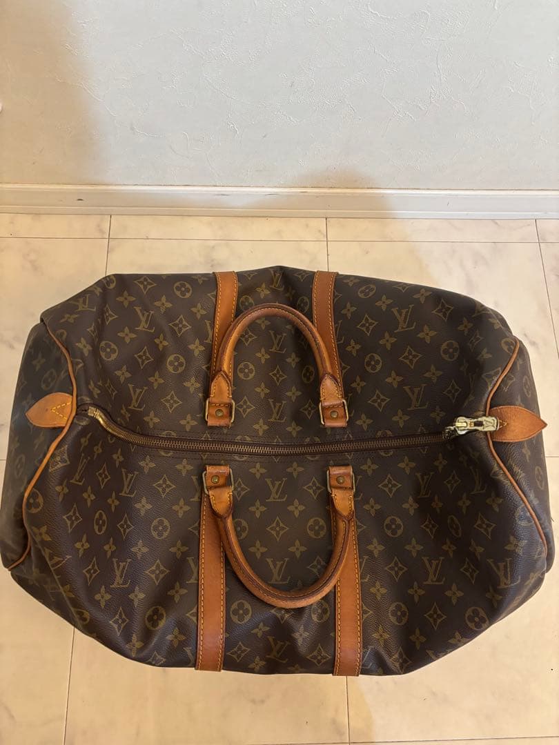 ルイヴィトン モノグラム キーポル55 M41424