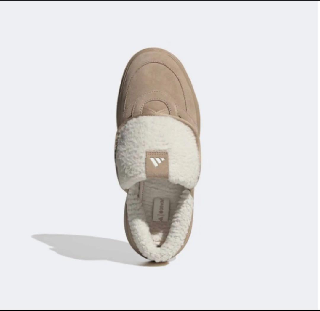 韓国　アディダス★24.5㎝★ボア付き★サンダル　warm sand おまけ