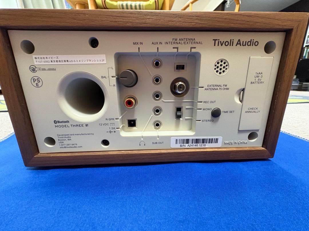 コ*ウ様 Tivoli Audio MODEL THREE BT japanes