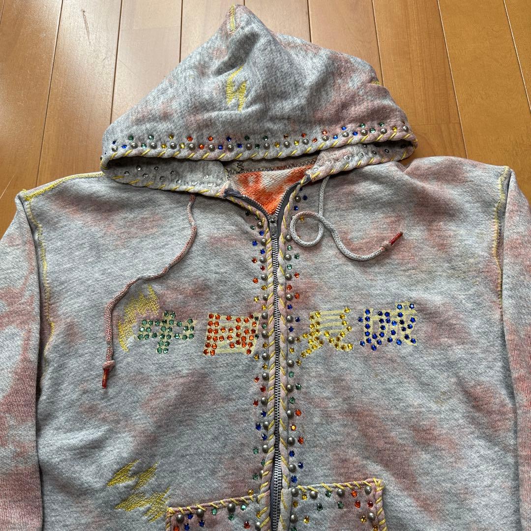 【超希少】中国長城　グレートチャイナウォール パーカー スタッズ リメイク