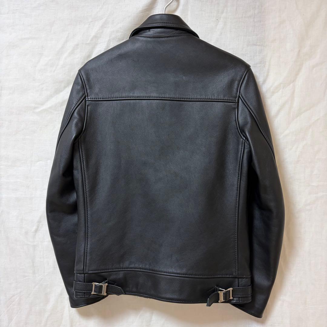 【日本製】666 ライダース　LJM-9TF ブラック　34 赤タータン