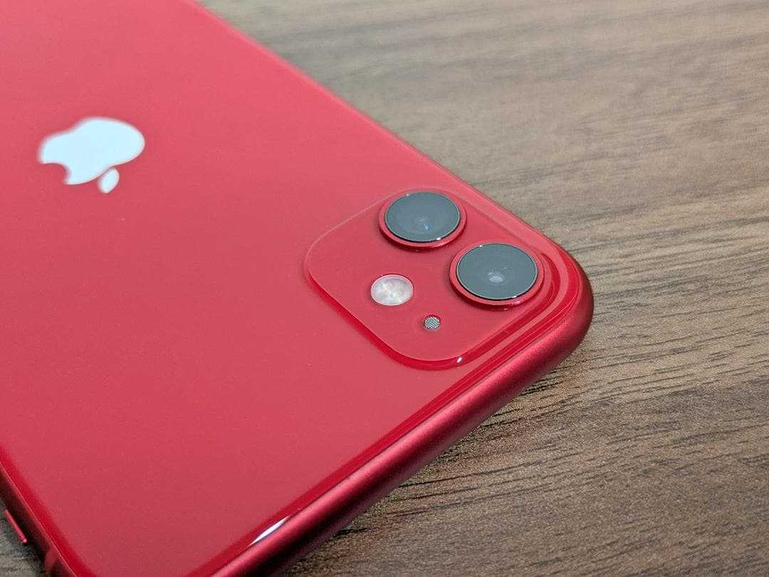 iPhone11 レッド 128GB SIMフリー 訳あり