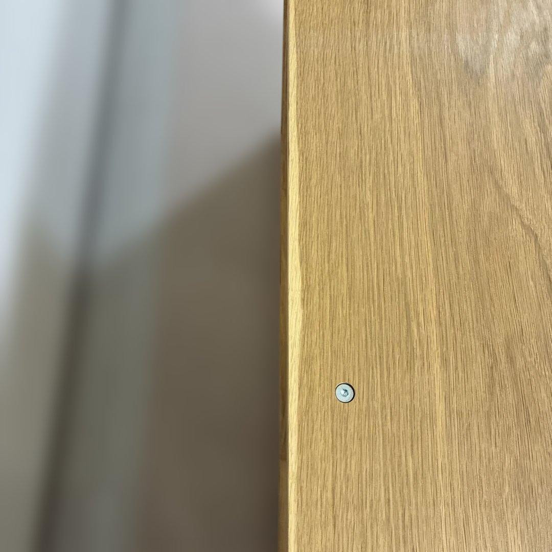 MUJI スタッキングシェルフ・３段×２列・オーク材