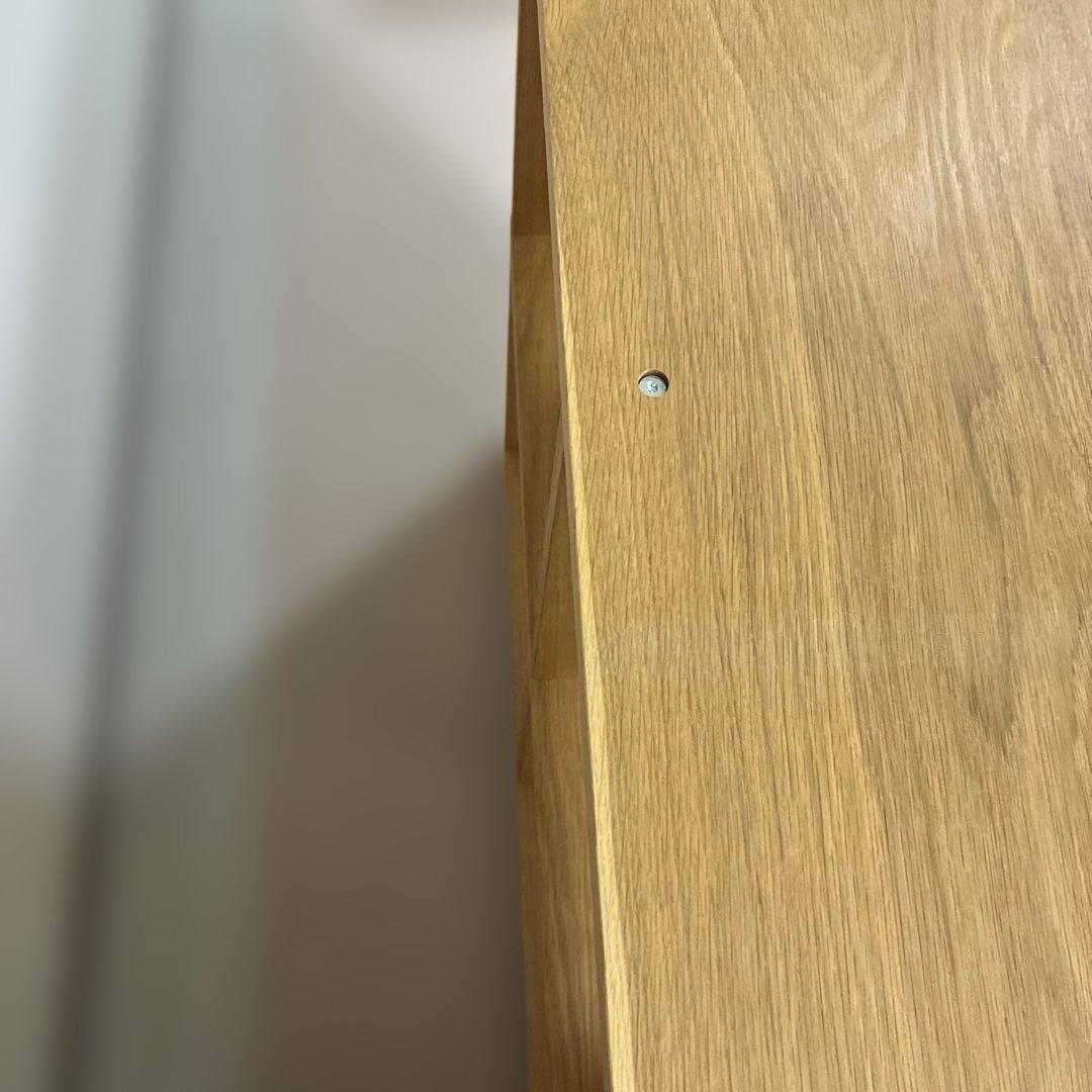 MUJI スタッキングシェルフ・３段×２列・オーク材