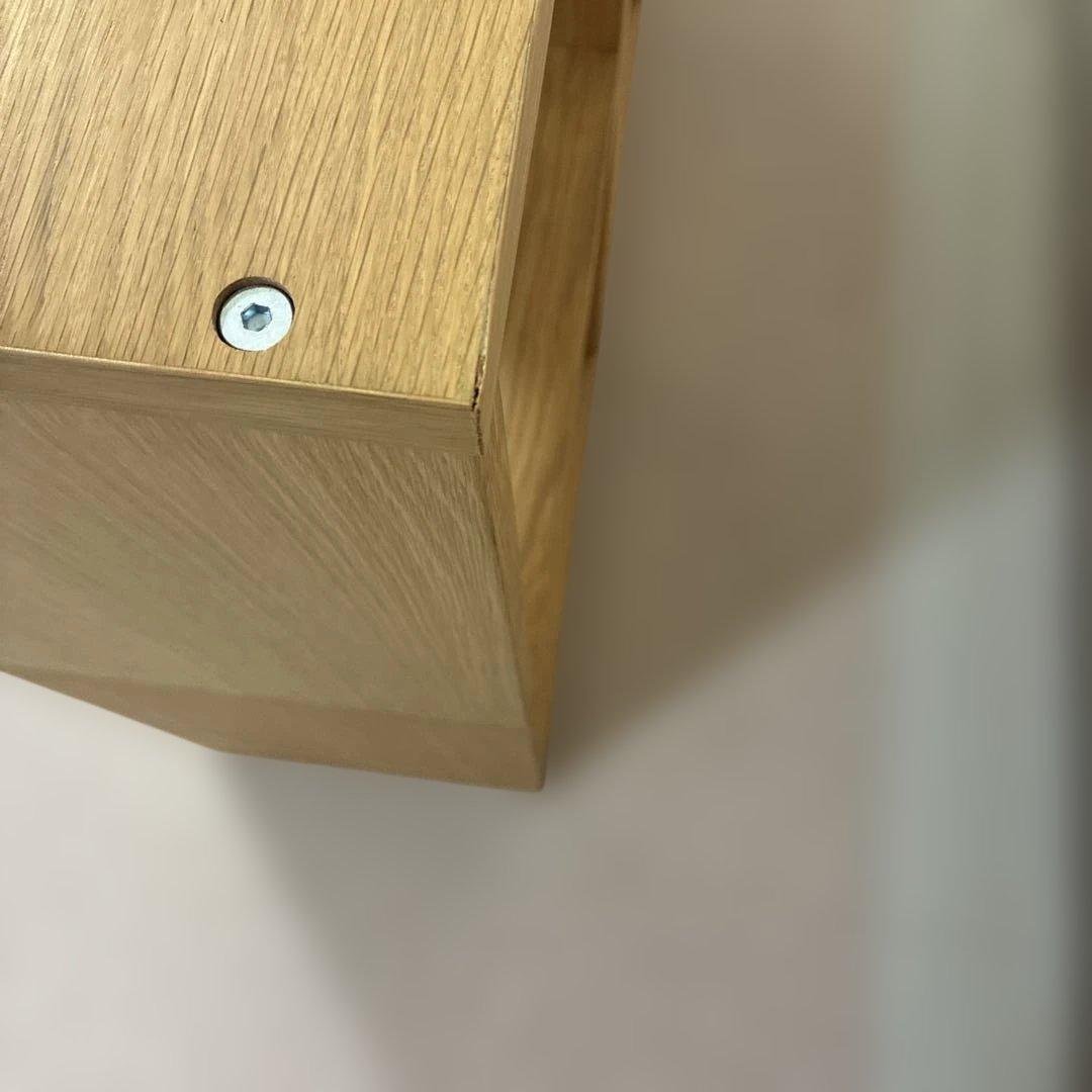 MUJI スタッキングシェルフ・３段×２列・オーク材