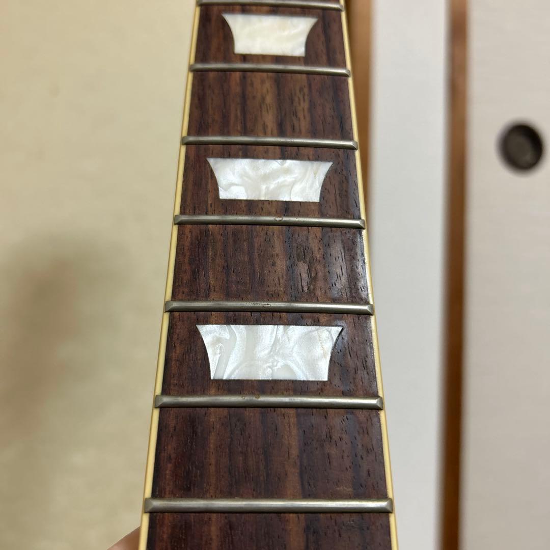 Burny バーニー レスポールタイプ エレキギター オレンジ※テールピース欠品