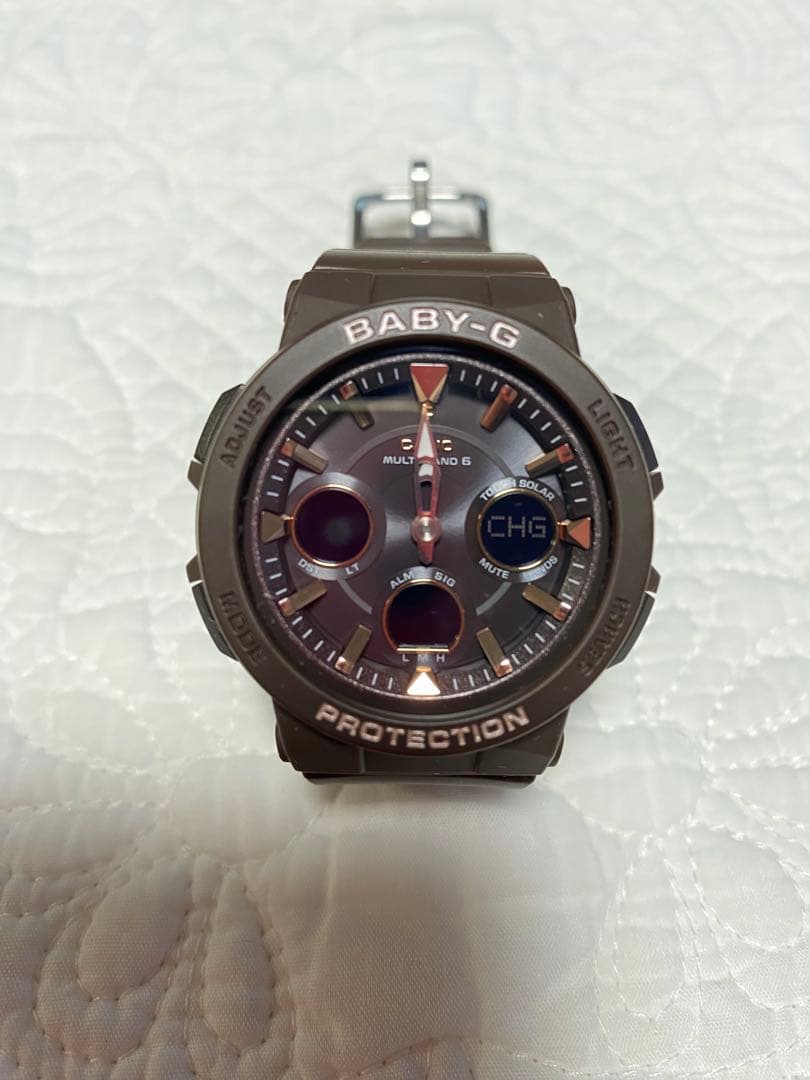 【BABY-G PROTECTION】電波ソーラー腕時計