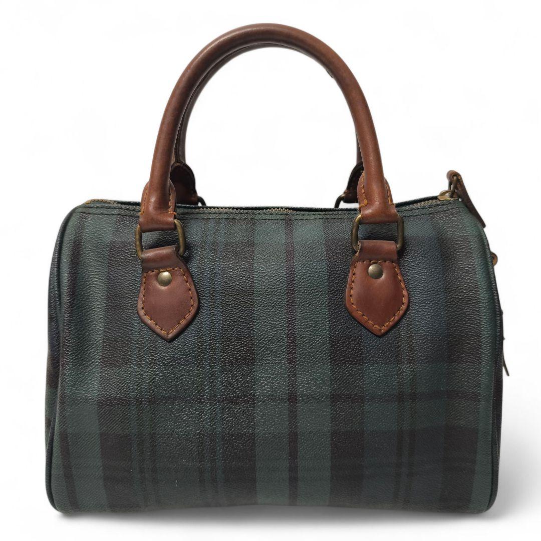 【良品】 ポロラルフローレン ミニボストンバッグ ビンテージ PVC