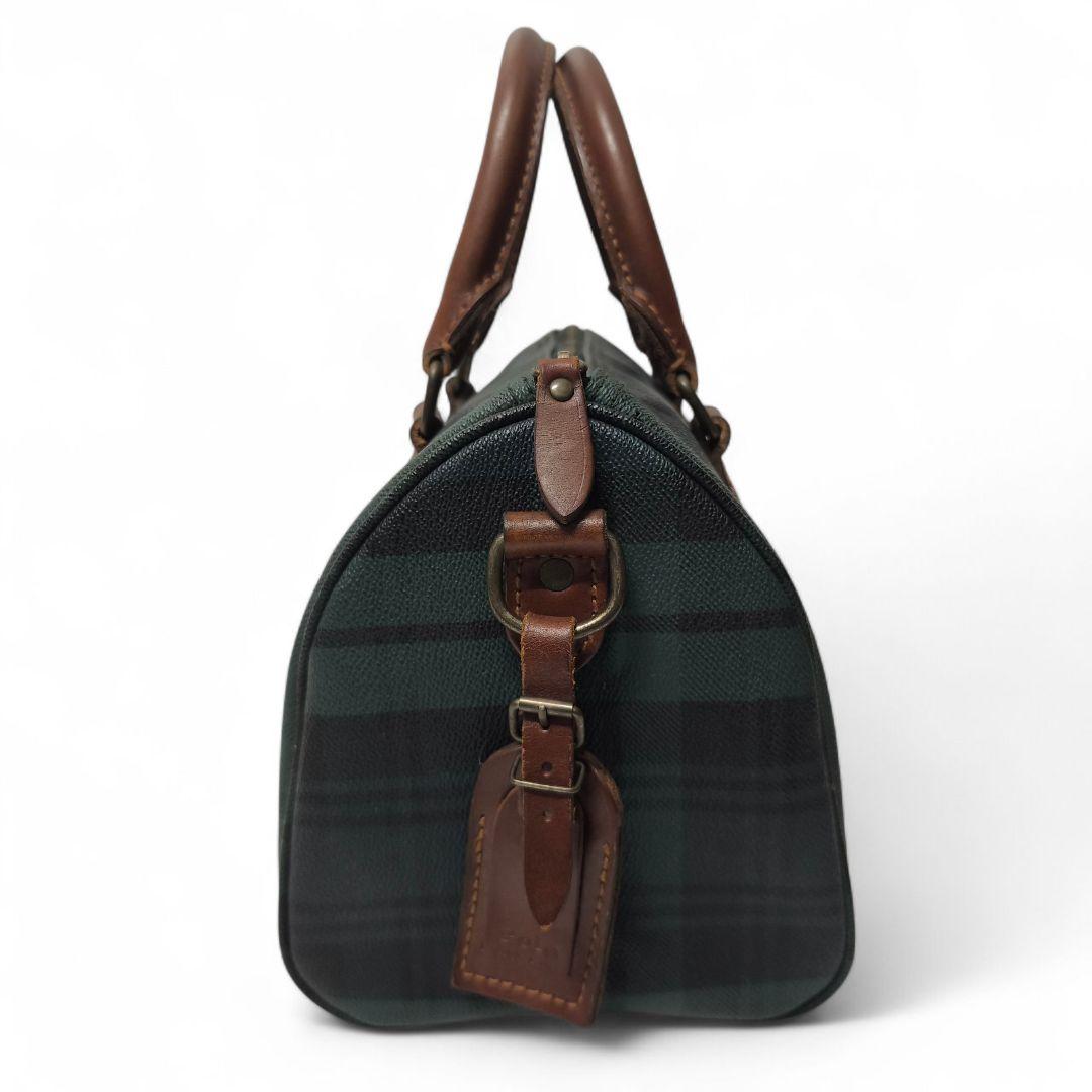 【良品】 ポロラルフローレン ミニボストンバッグ ビンテージ PVC