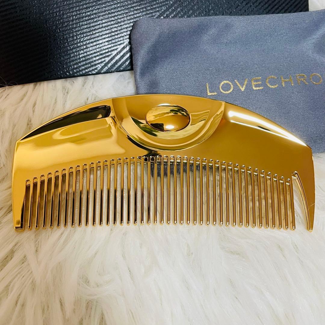 新品未使用★ LOVECHROME K24GP TSUKI GOLD コーム