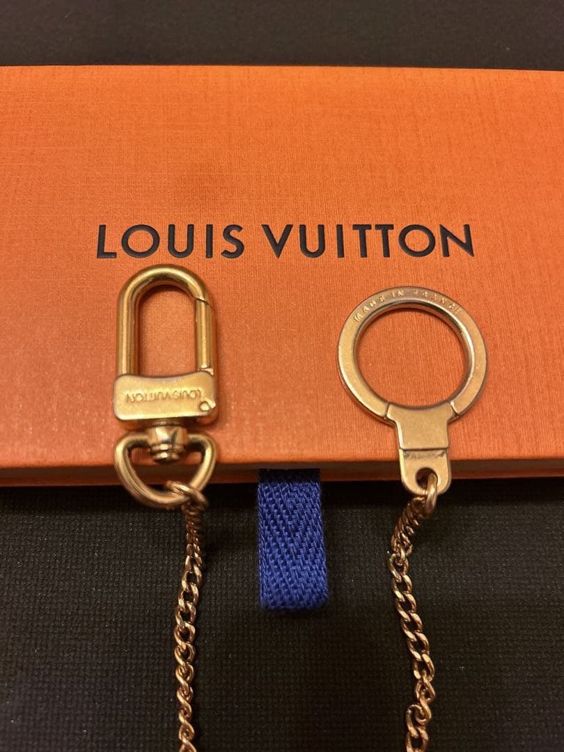 LOUIS VUITTON ゴールド キーホルダー