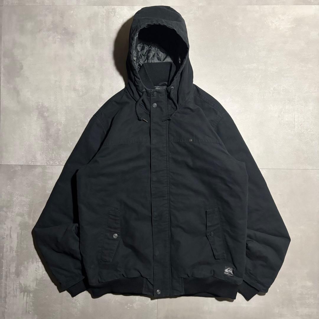 00s Quiksilver クイックシルバー アクティブジャケット　ブラック