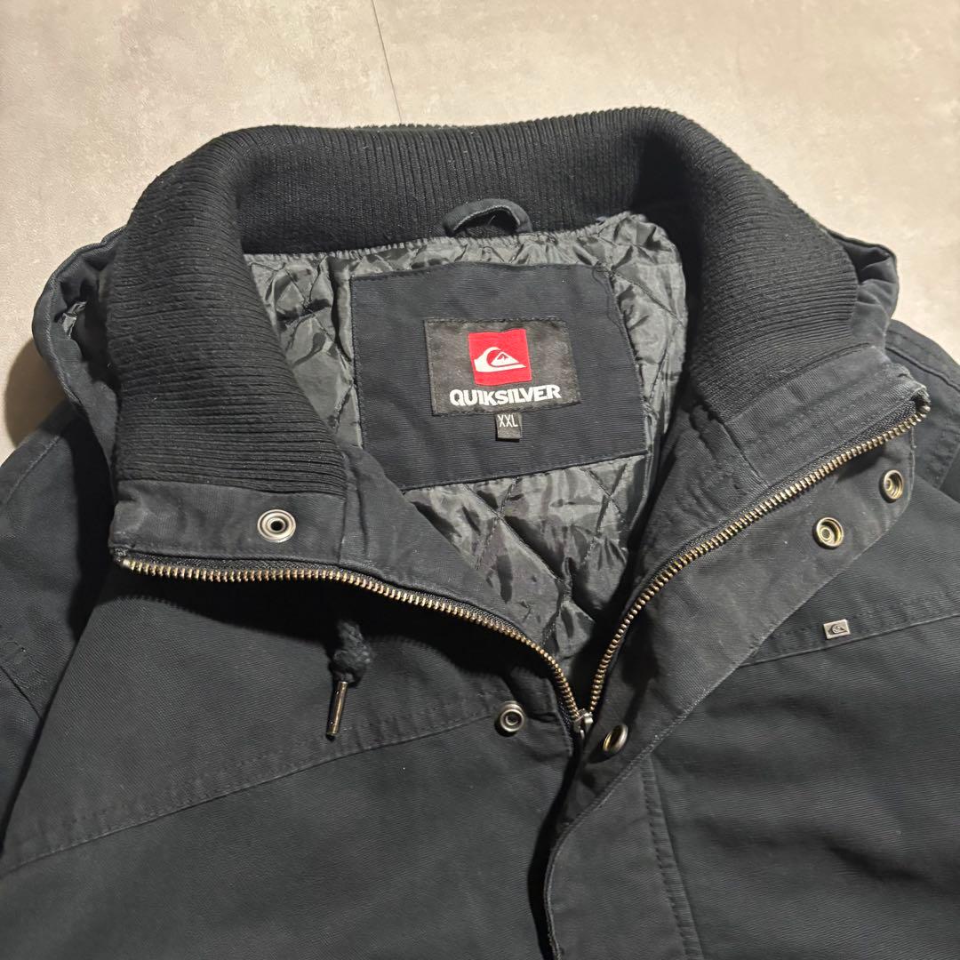 00s Quiksilver クイックシルバー アクティブジャケット　ブラック