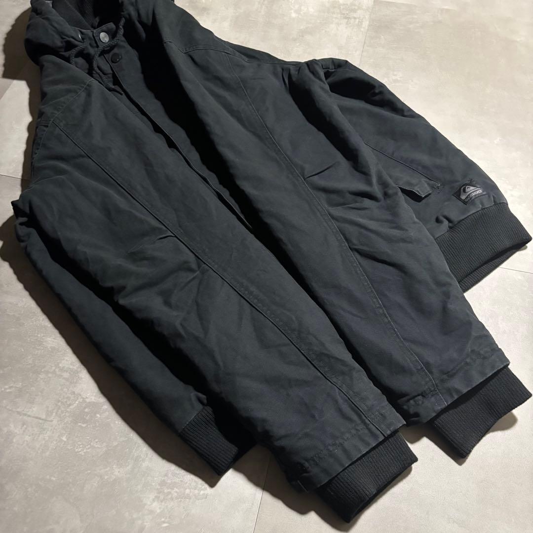00s Quiksilver クイックシルバー アクティブジャケット　ブラック
