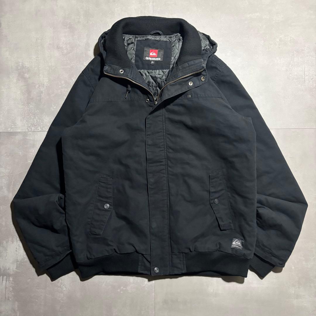 00s Quiksilver クイックシルバー アクティブジャケット　ブラック