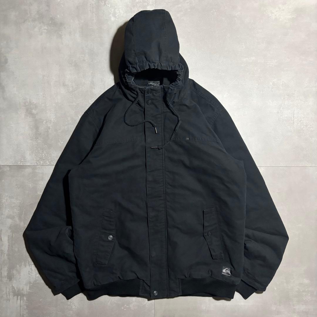 00s Quiksilver クイックシルバー アクティブジャケット　ブラック