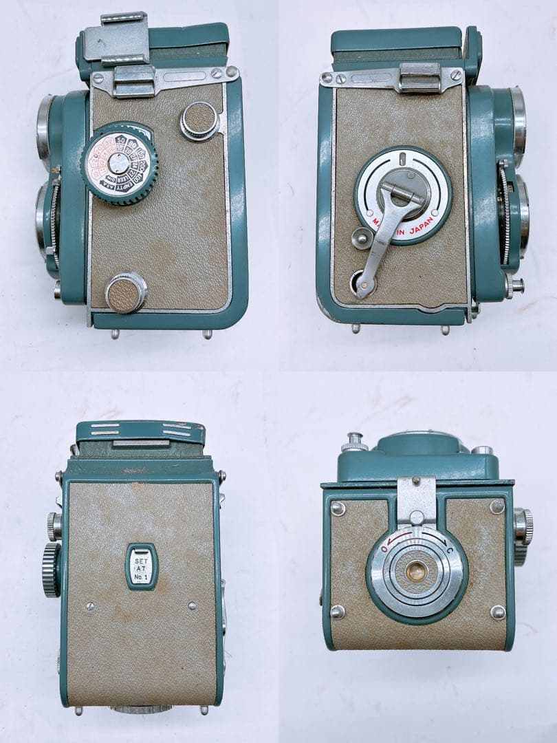 ひ*ろ様 【動作未確認】 Yashica-44 二眼レフ ヤシカ 昭和レトロ カ