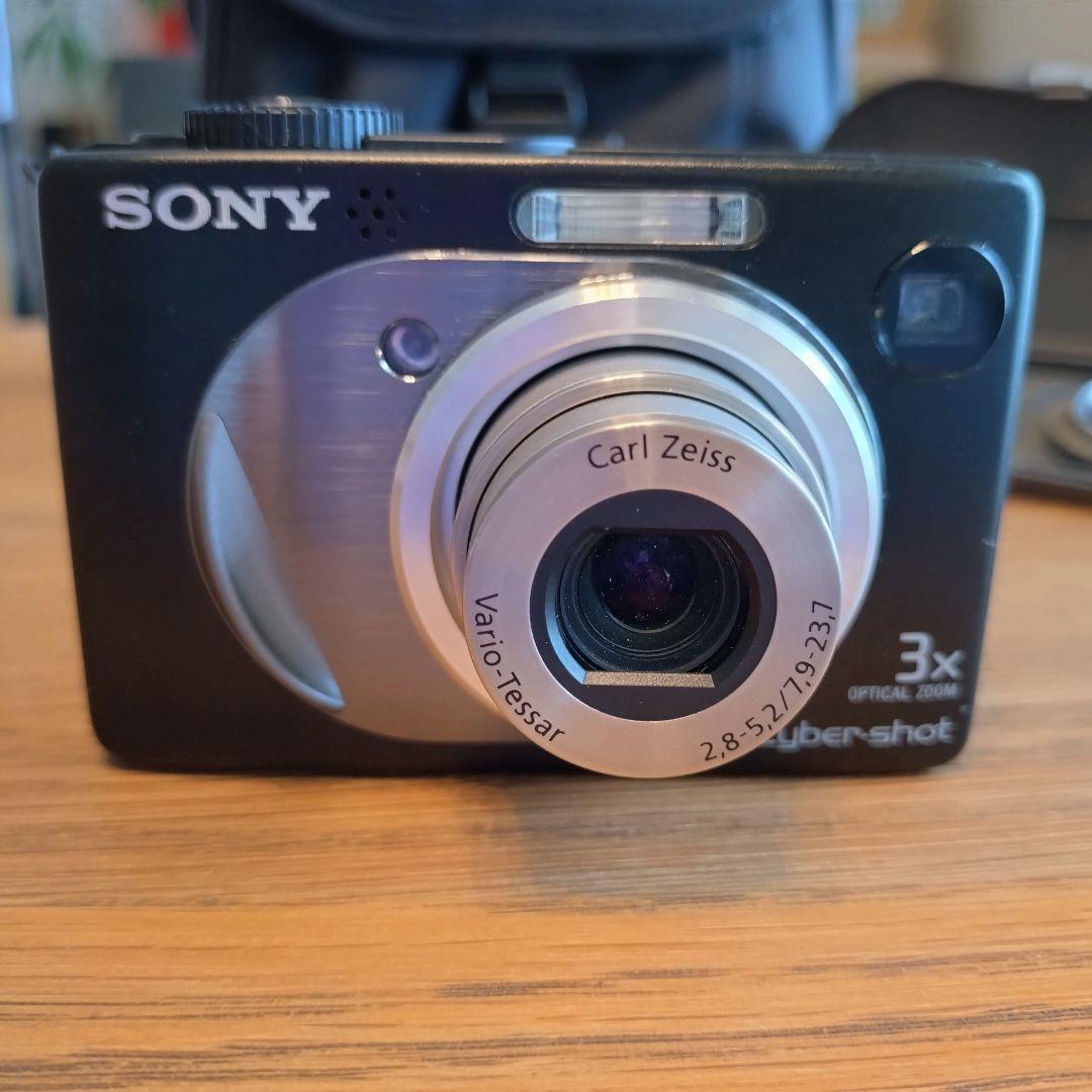 SONY Cyber-shot DSC-W1 本体とレンズのセット 動作確認済み