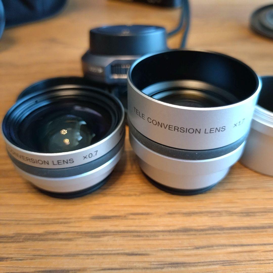 SONY Cyber-shot DSC-W1 本体とレンズのセット 動作確認済み