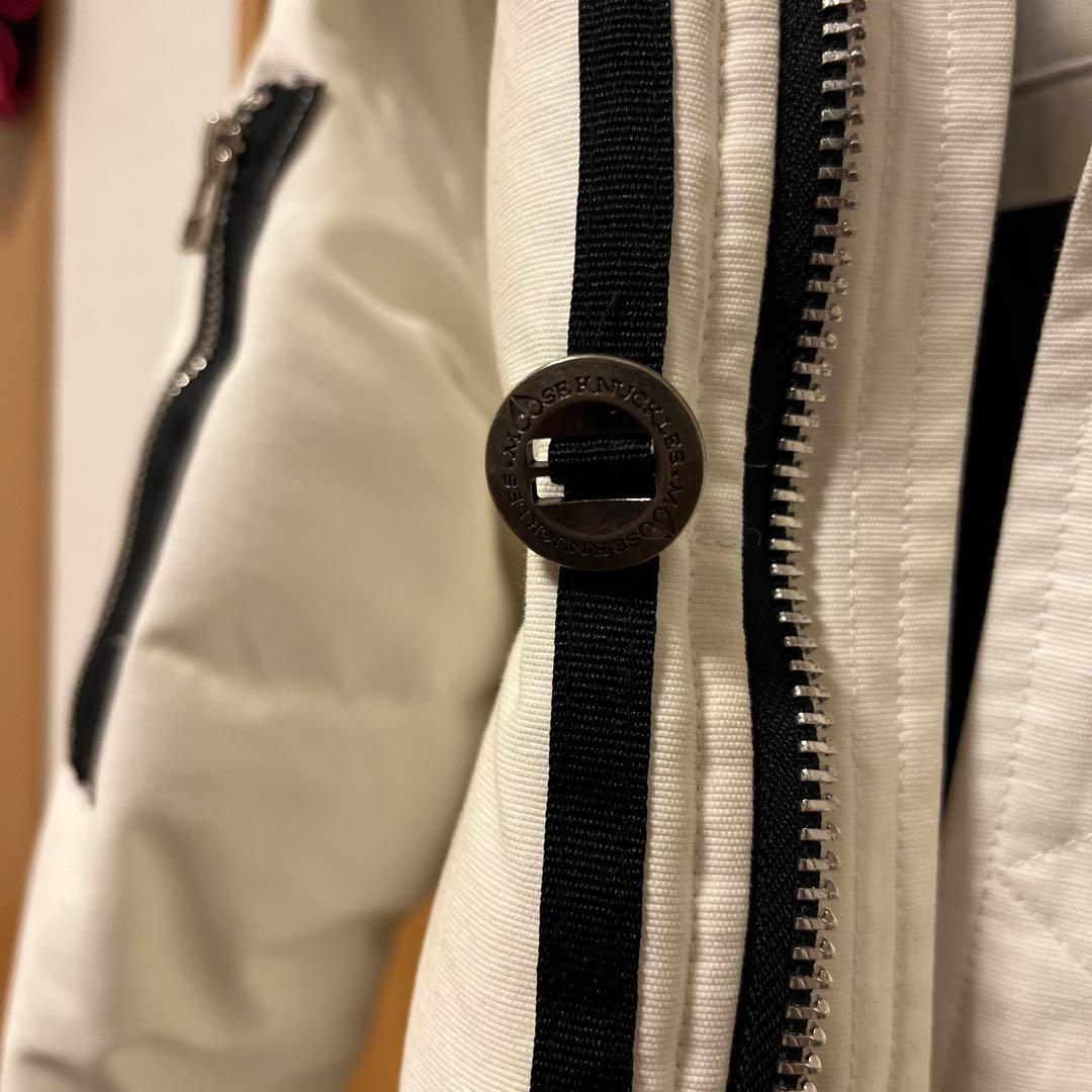 MOOSE KNUCKLES ダウンジャケット ホワイト