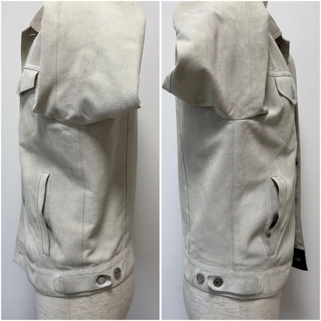 極美品 定価126.5万円 ベルルッティ スウェードレザートラッカージャケット