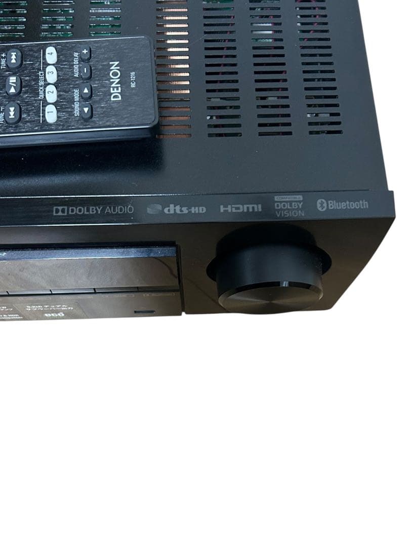 【美品】 DENON デノン AVアンプ5.2ch AVR-X550BT
